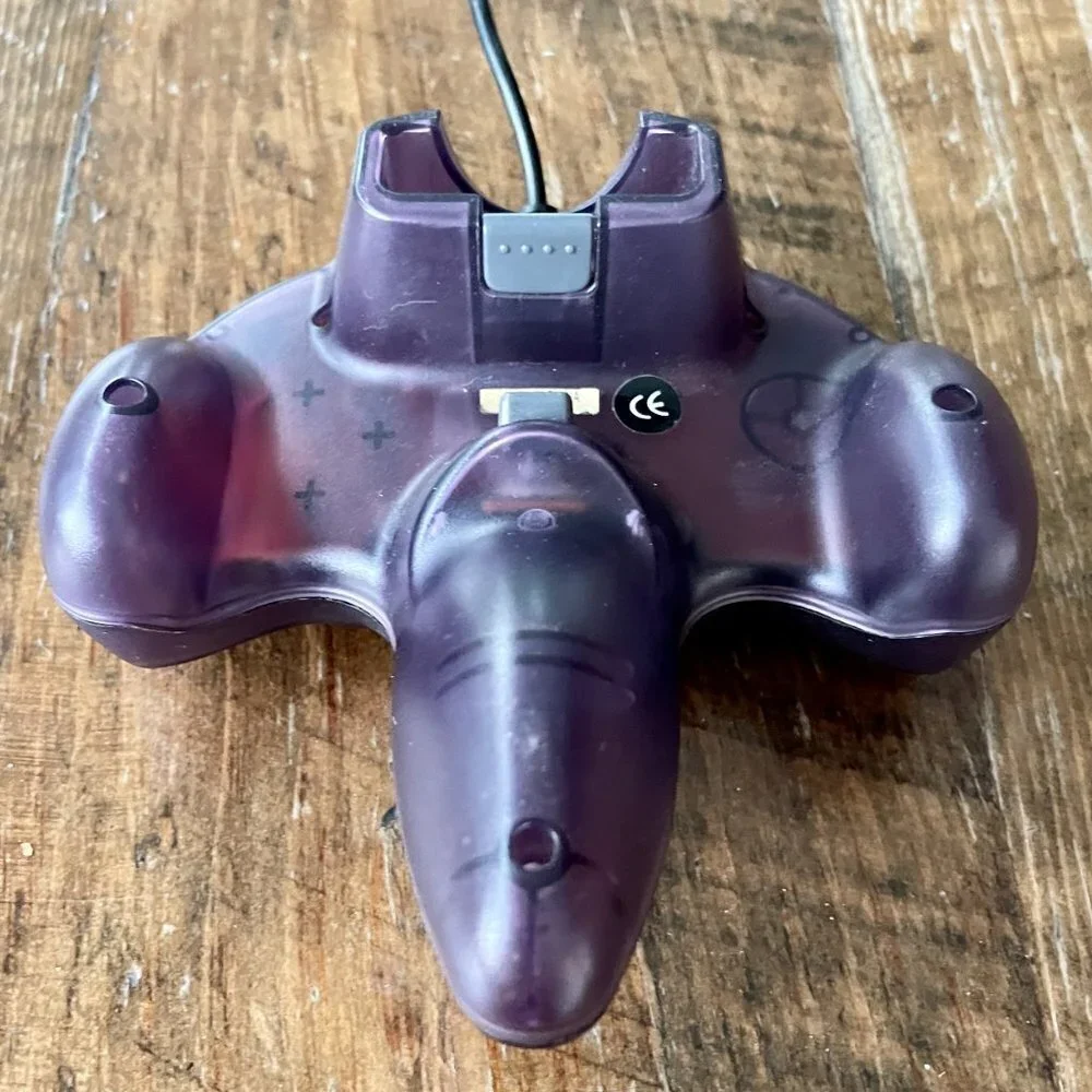 Retro-Bit N64® Controller - Transparent Purple
